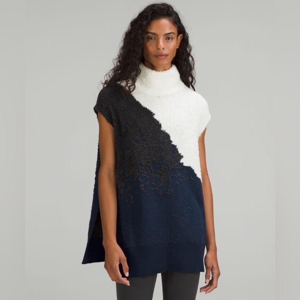 lululemon Ombre Knit Textured Poncho